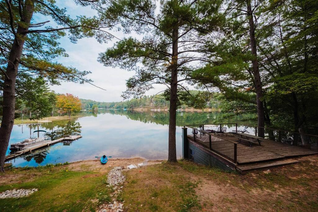 Cozy Cottage On Arbutus Lake トラバーズ・シティ エクステリア 写真